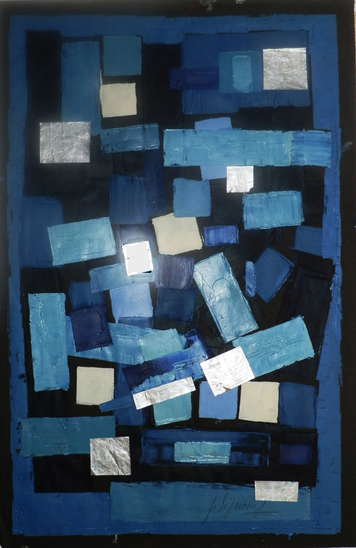 Jean Signovert - Composition Bleue